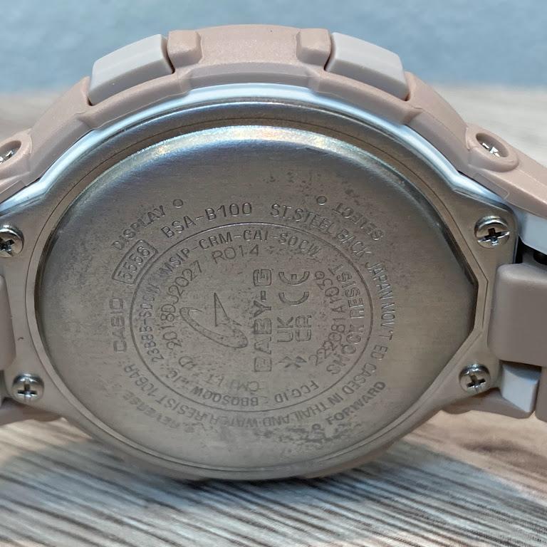 カシオ　ジーショック　BSA ー　B100 　ピンク　腕時計