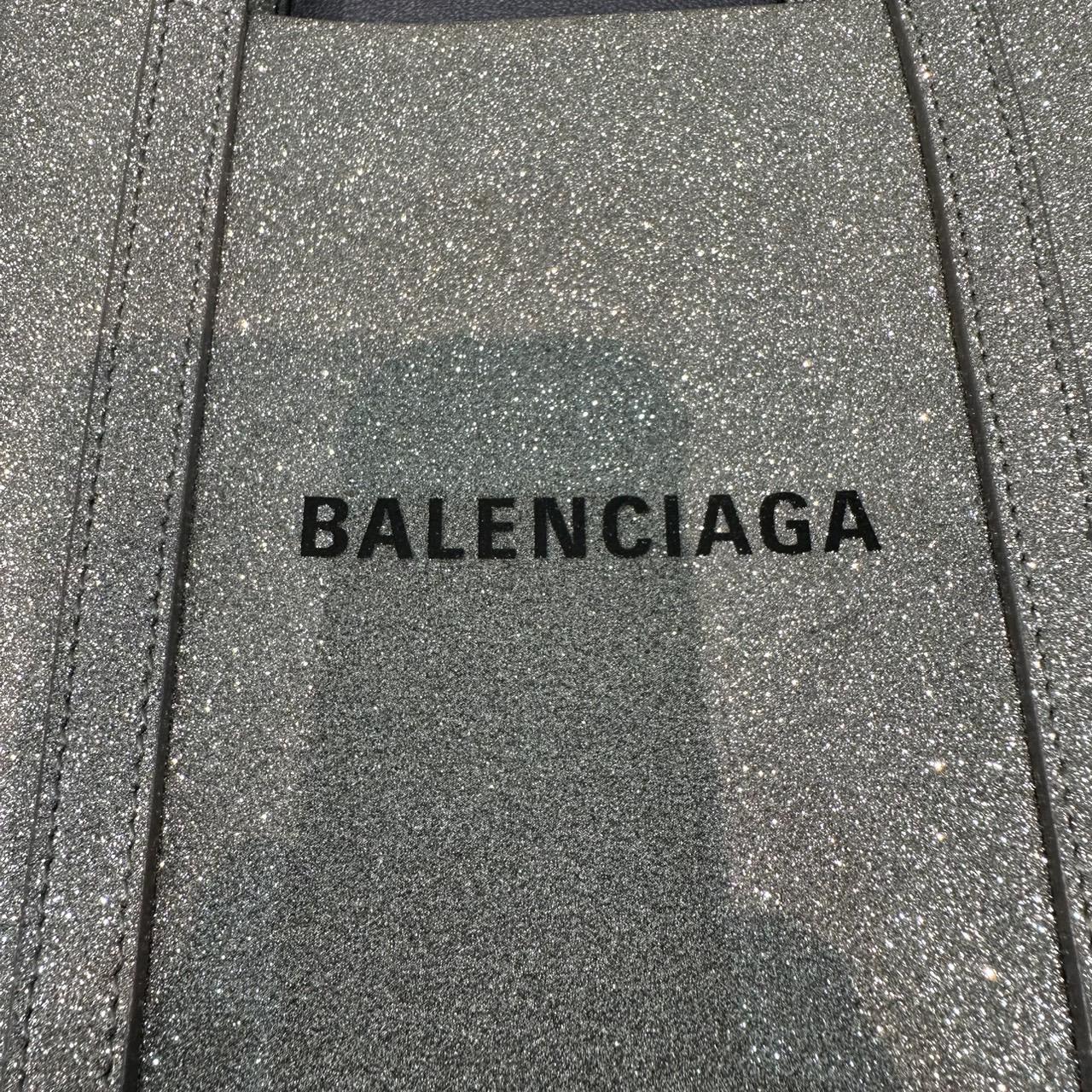 BALENCIAGA バレンシアガ 2WAYショルダー エヴリデイトートバッグ ラメ グリッター